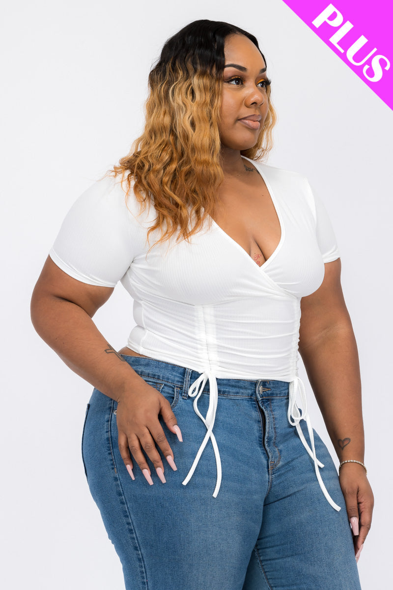 “Serenity” Surplice Top