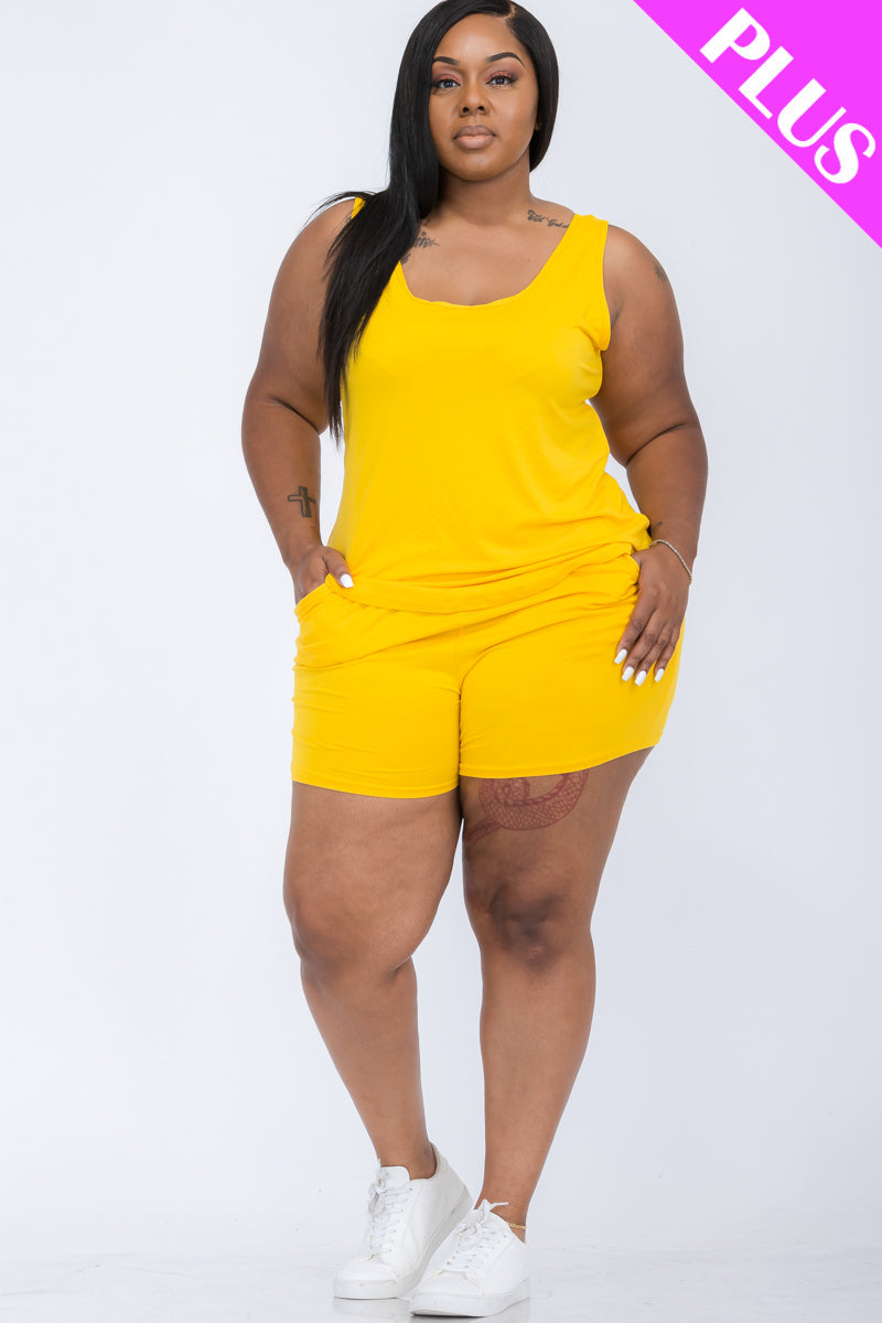Comfy Tank Top & Shorts Set