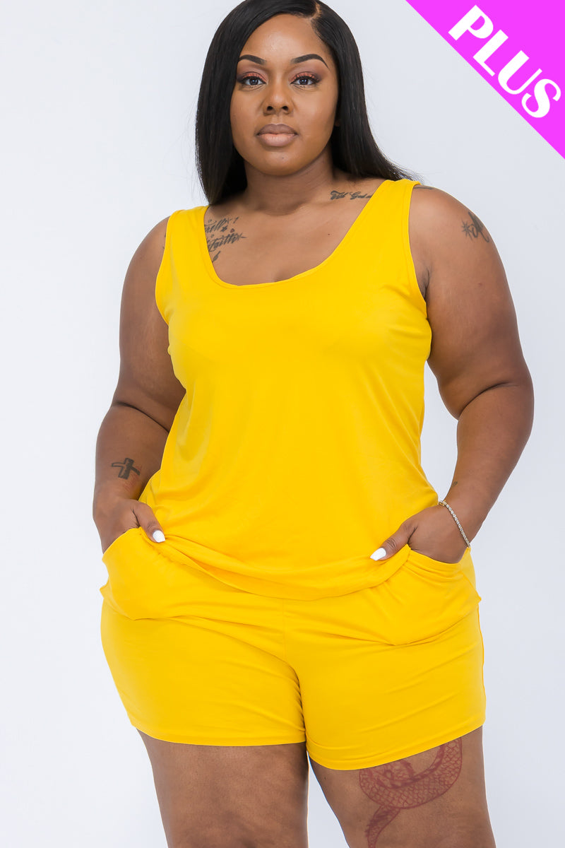 Comfy Tank Top & Shorts Set