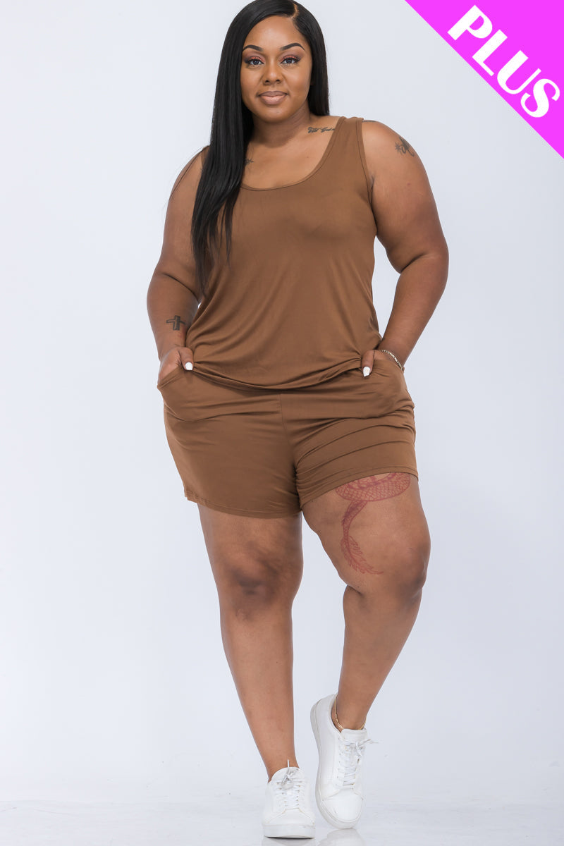 Comfy Tank Top & Shorts Set