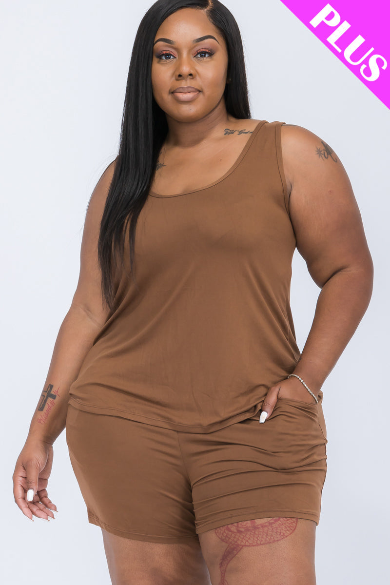 Comfy Tank Top & Shorts Set