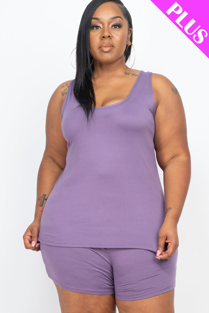 Comfy Tank Top & Shorts Set