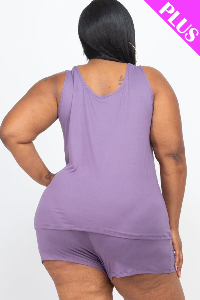 Comfy Tank Top & Shorts Set