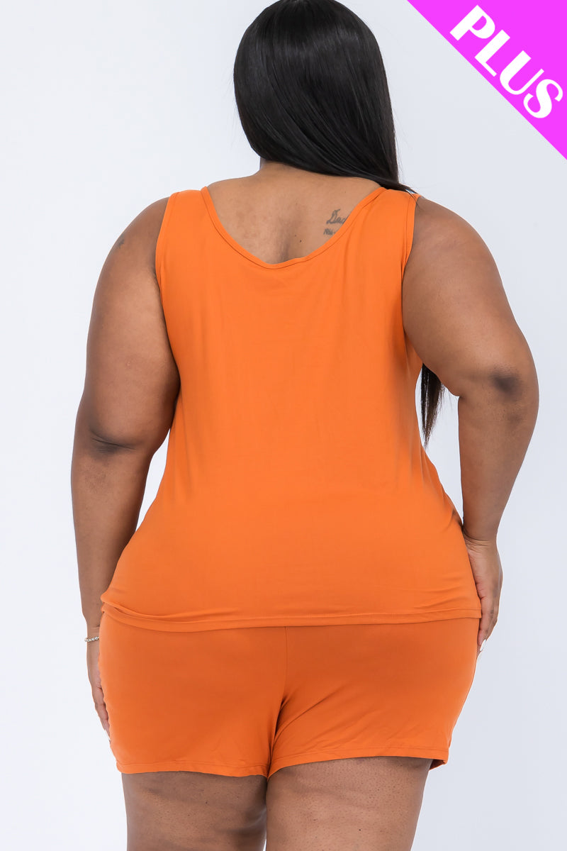 Comfy Tank Top & Shorts Set