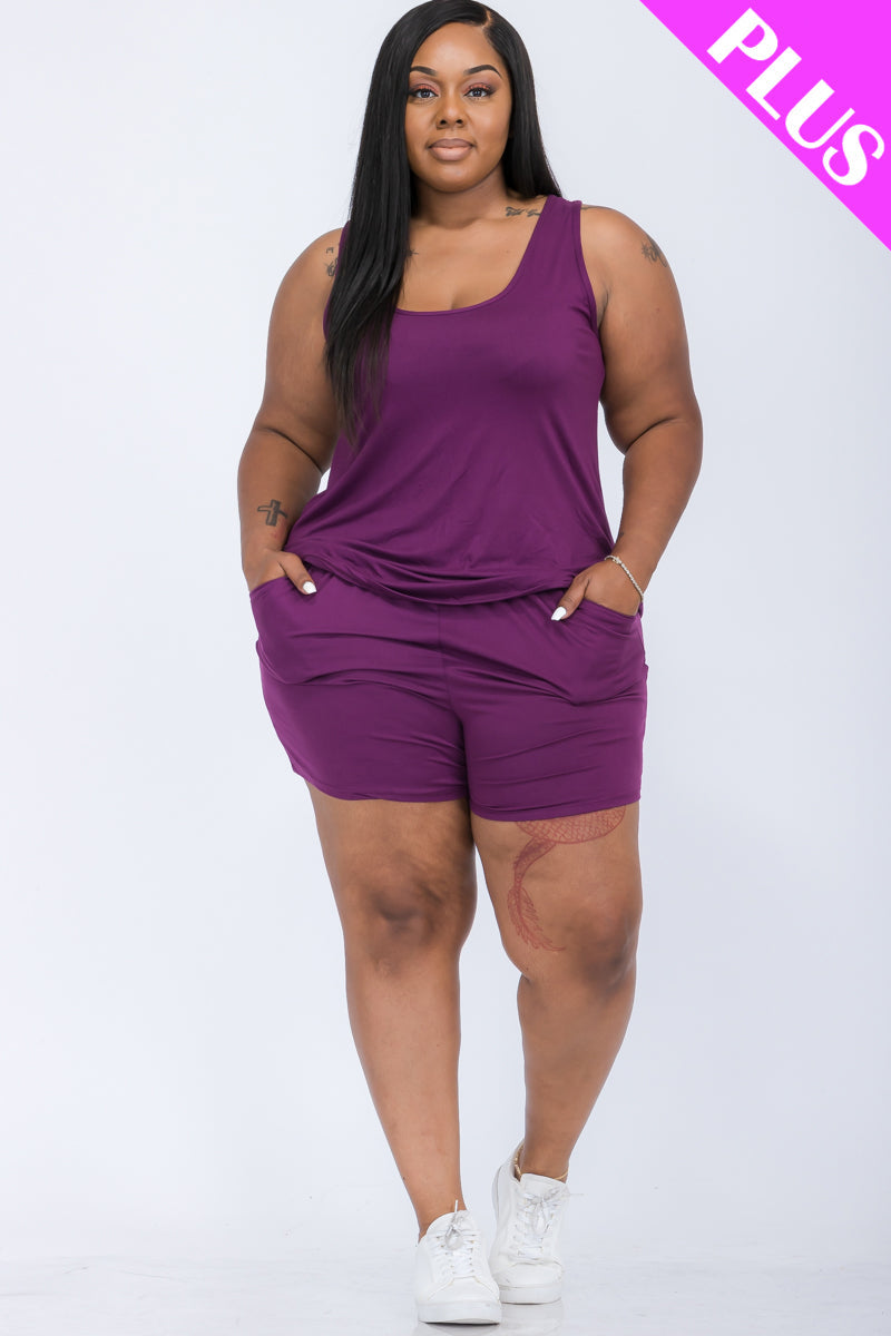 Comfy Tank Top & Shorts Set