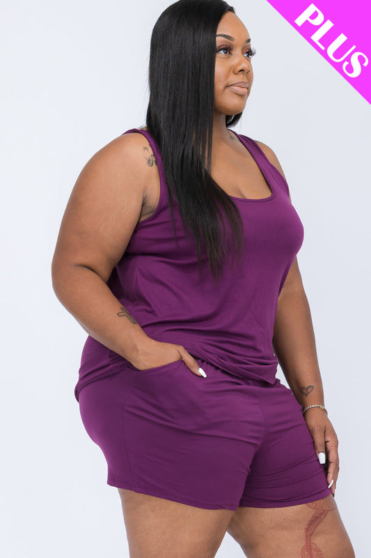 Comfy Tank Top & Shorts Set