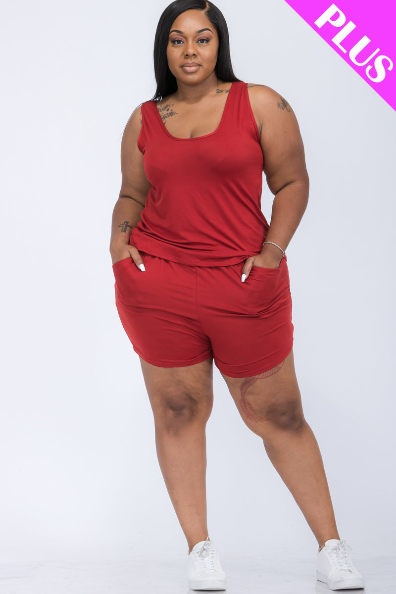 Comfy Tank Top & Shorts Set