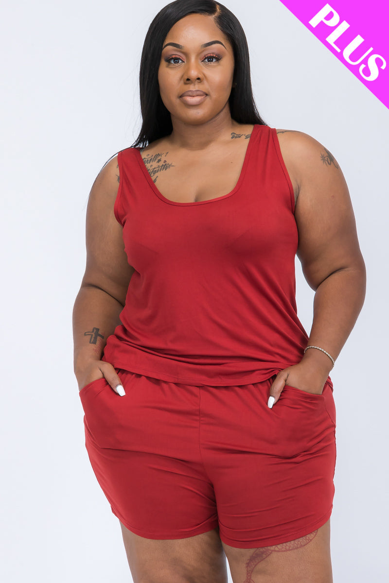 Comfy Tank Top & Shorts Set