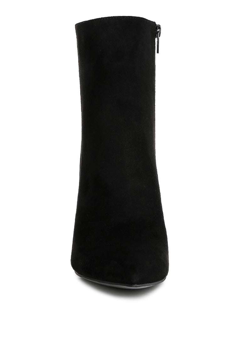 Block Heeled Ankle Boots