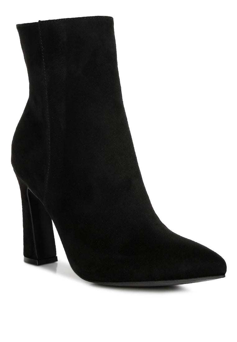 Block Heeled Ankle Boots