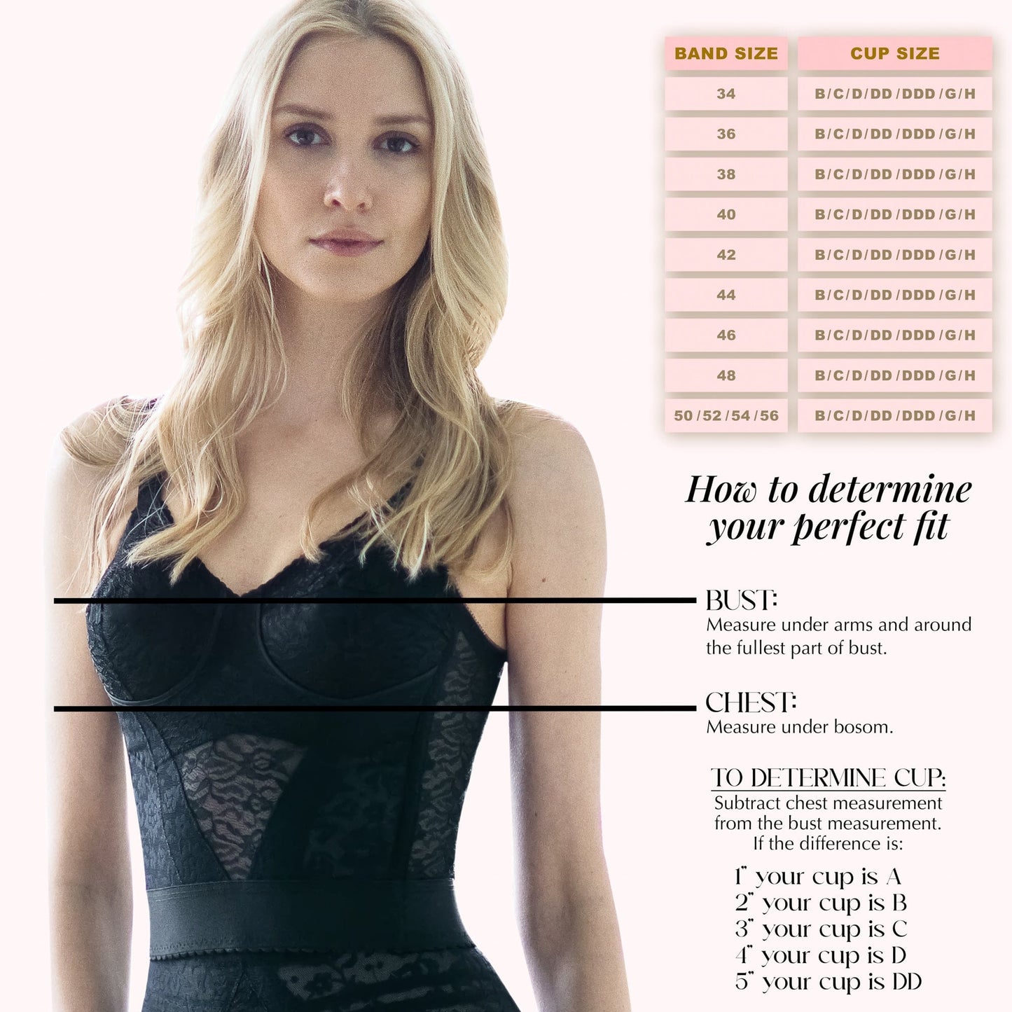 Lacette Longline Wireless Expandable Cup Bra