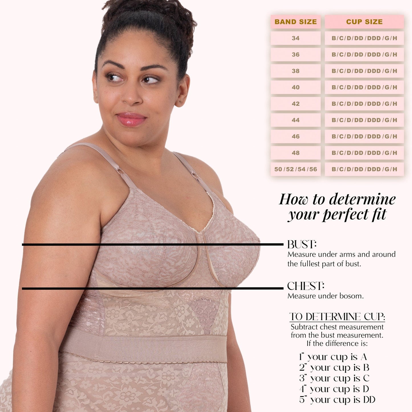 Lacette Longline Wireless Expandable Cup Bra