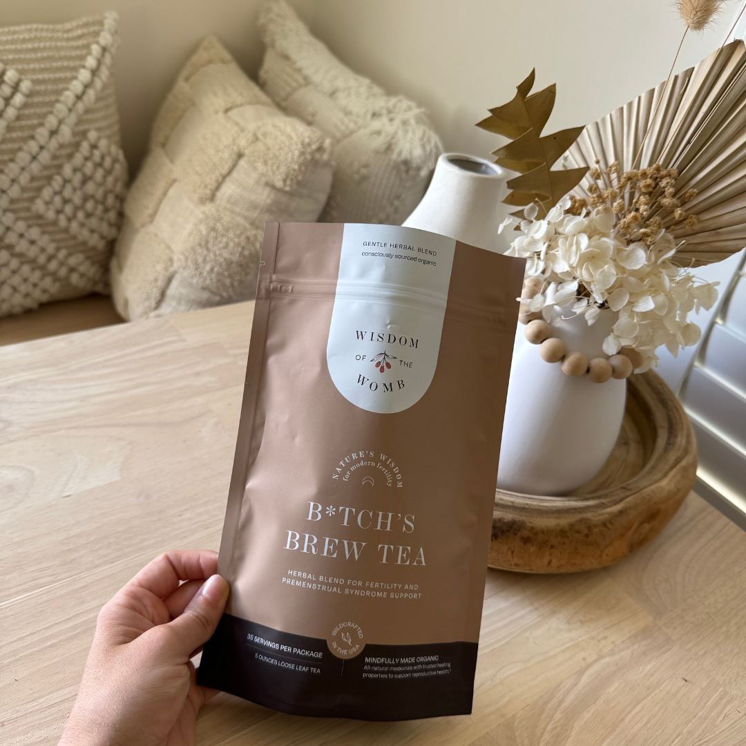B*tch’s Brew Tea: Herbal Blend for Menstrual Support - Made with Organic and Wildcrafted Herbs