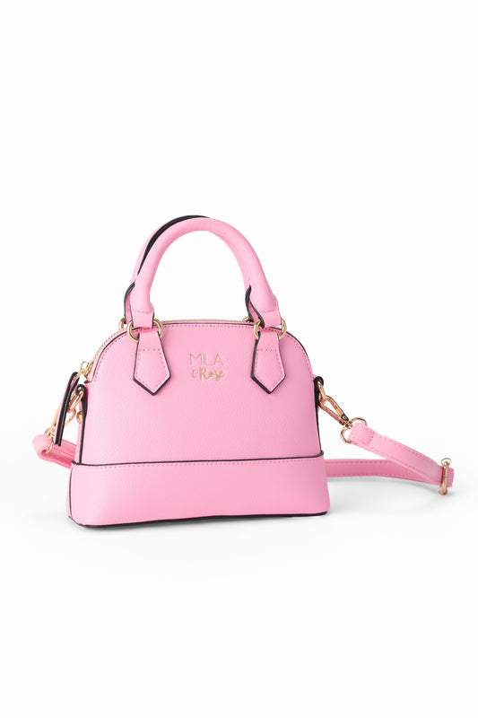 Bubblegum Pink Girl's Crossbody Purse