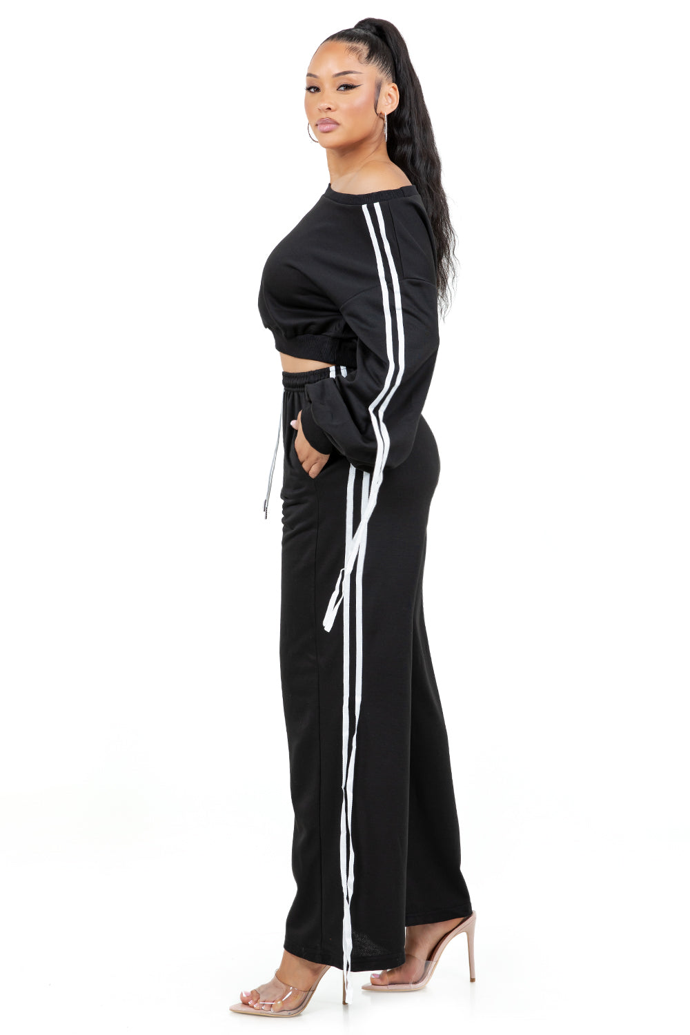 “Chill Vibes” Sweatshirt & Pants Set