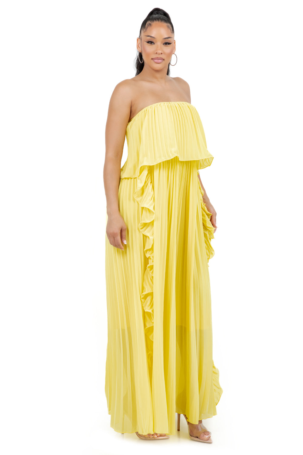 “Feel The Flair” Long Maxi Dress
