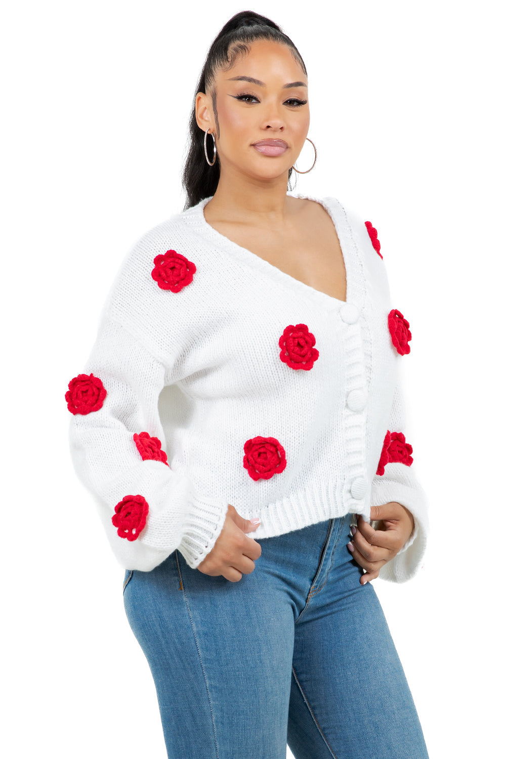 “Bloom” Sweater Cardigan