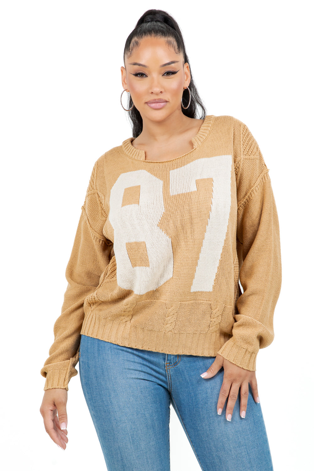 “Game Played” Casual Sweater