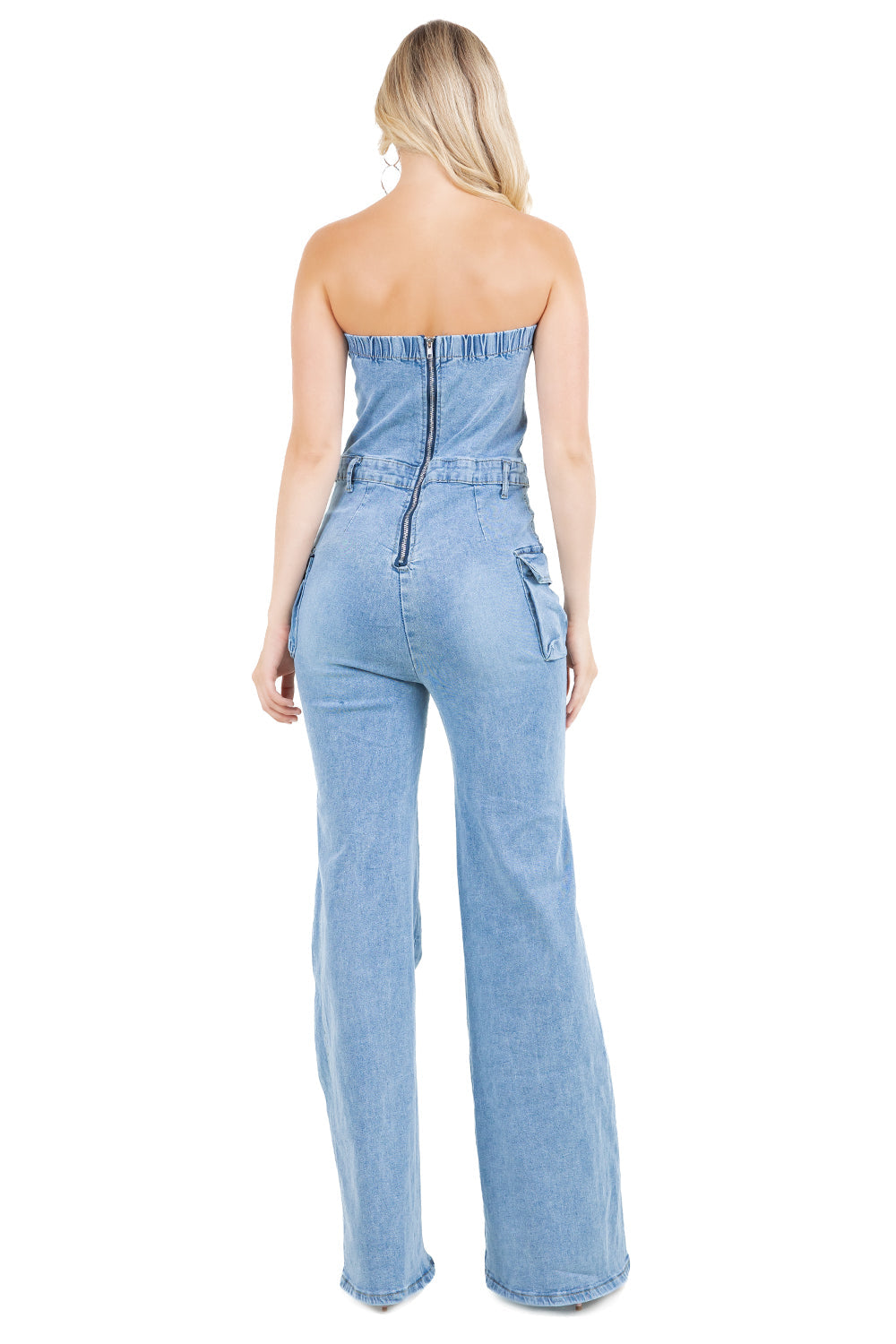 “Show Stopper” Denim Jumpsuit