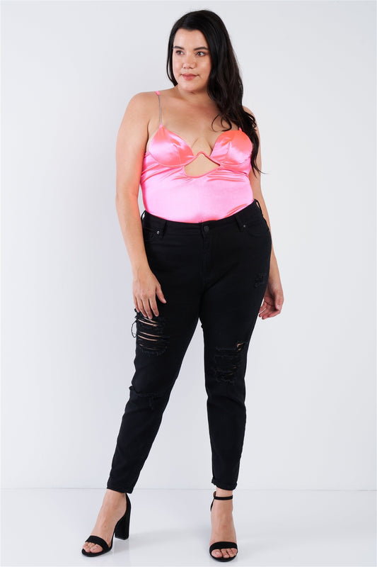 “Your Desire” Neon Pink Bodysuit