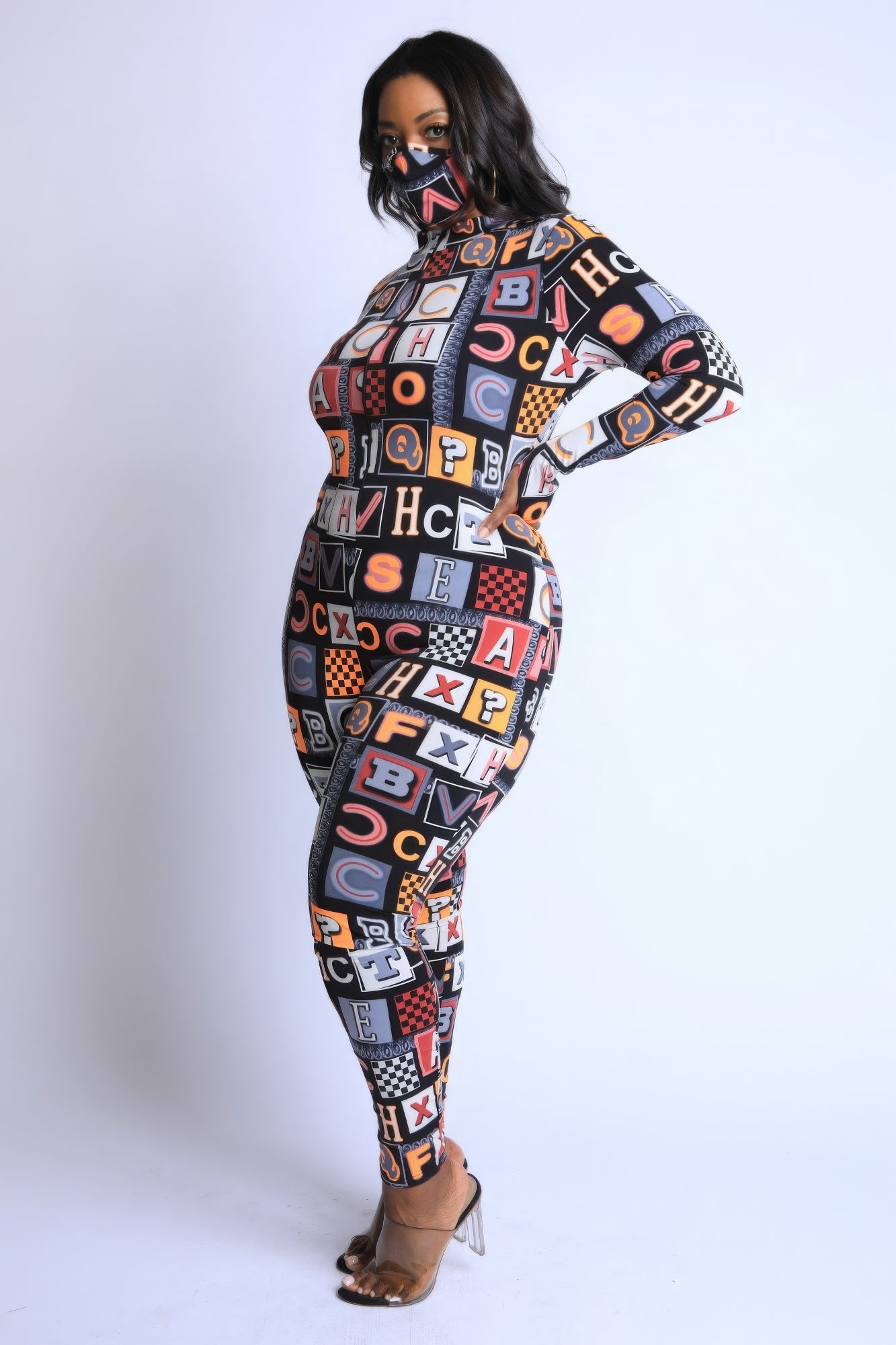 “Read Me” Neon Jumpsuit