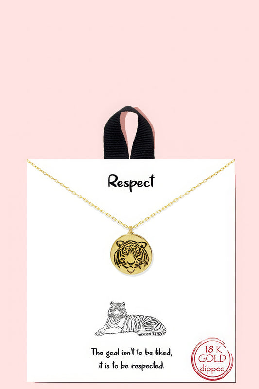 “Respect” Necklace