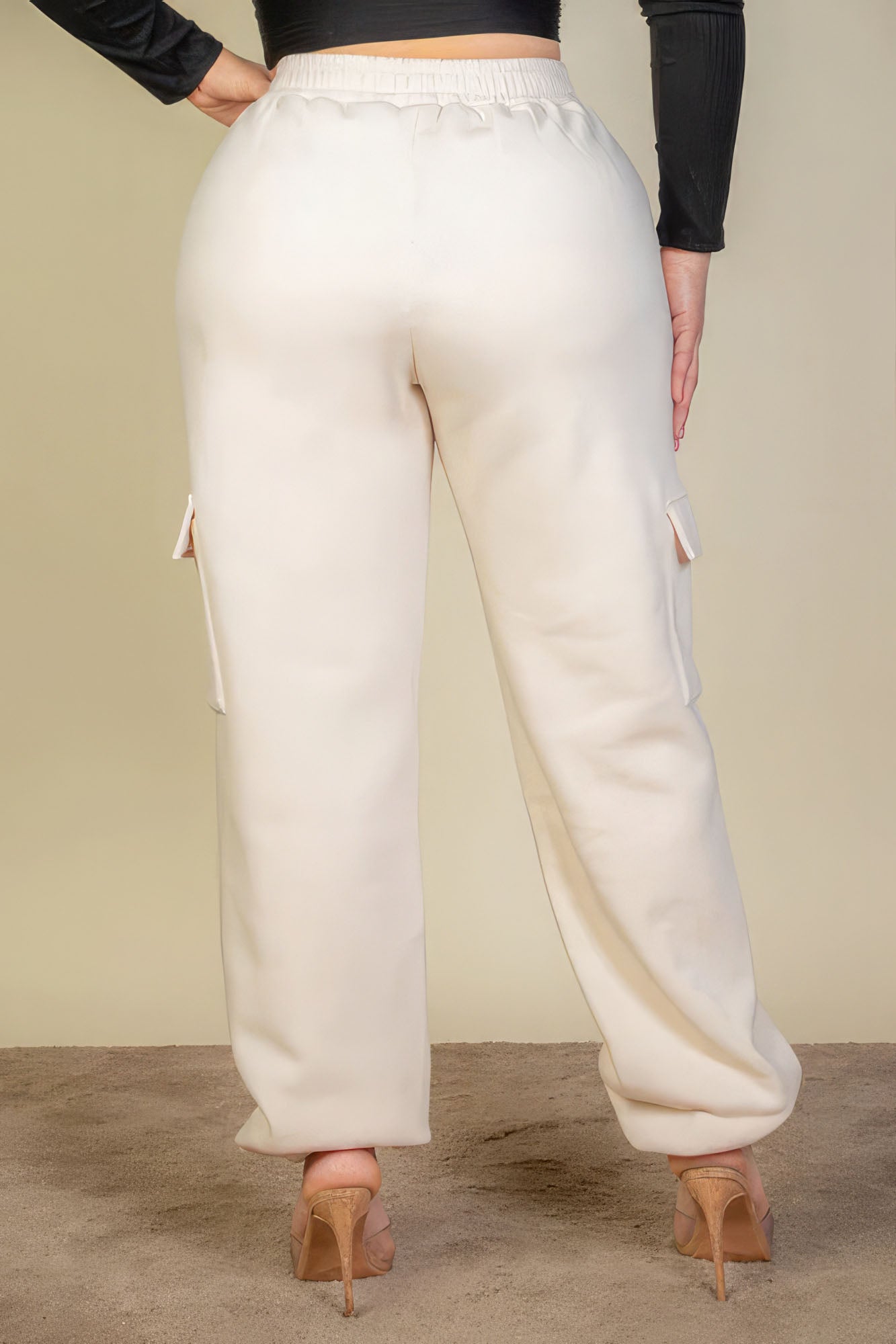“Cozy Sunday” Stone Sweatpants