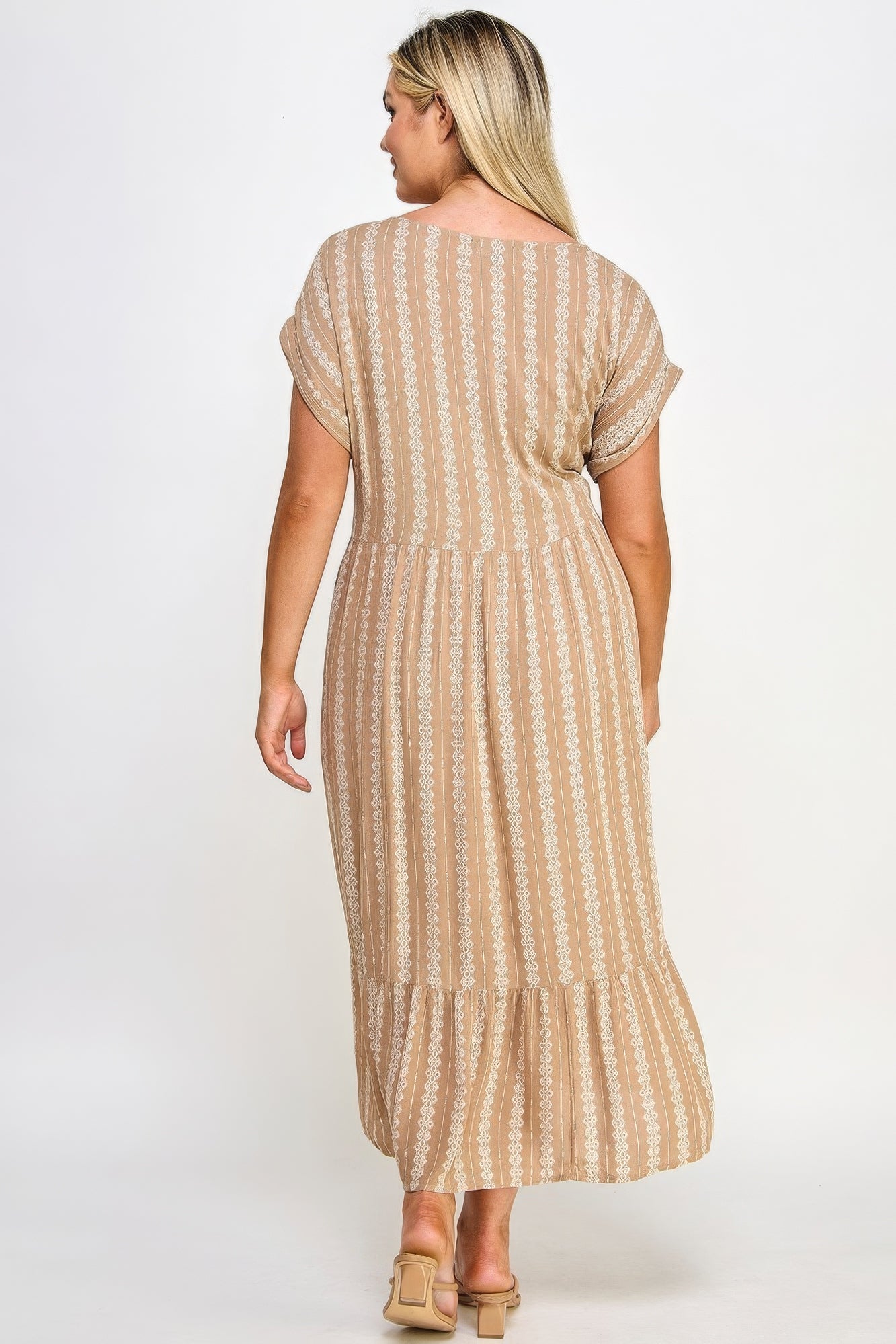 “Topaz” Boho Maxi Dress
