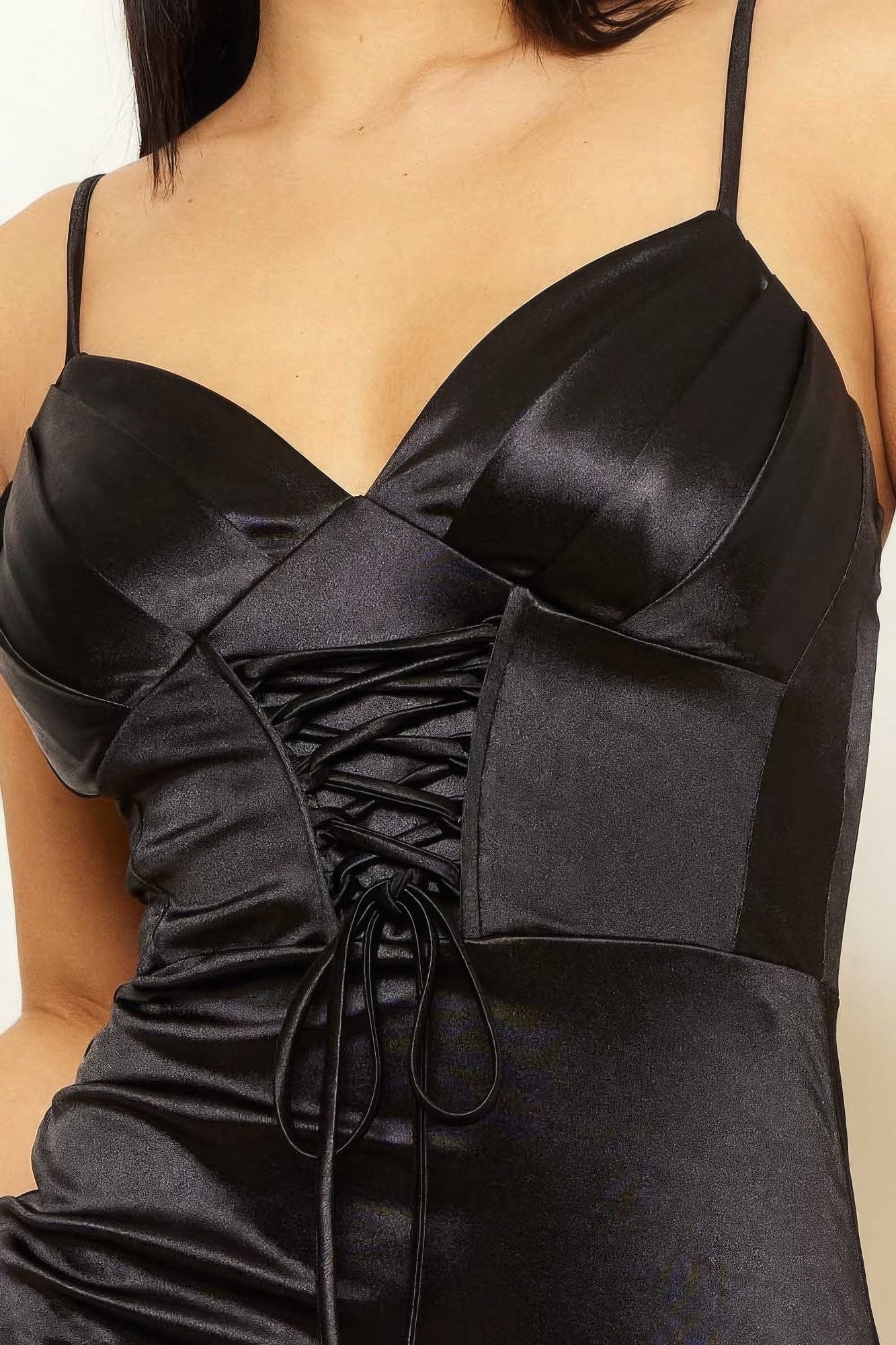 “Un-Hand Me” Black Maxi Dress