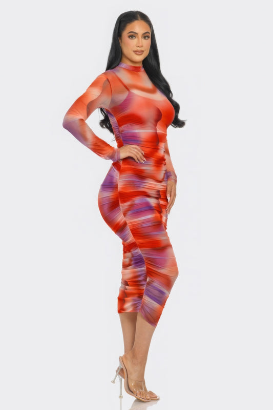 “Main Attraction” Midi Dress