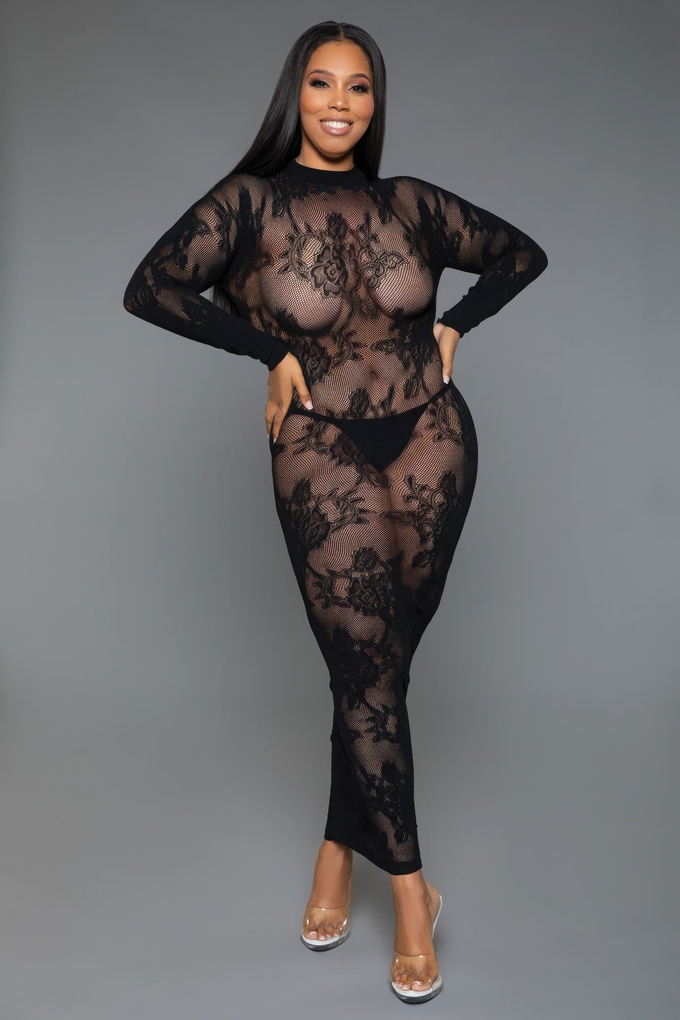 “Innocent Touch” Laced Dress