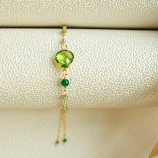 Peridot Ballet Bracelet