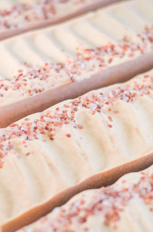 Pink Salt + Grapefruit Cleansing Bar Handmade Soap Bar