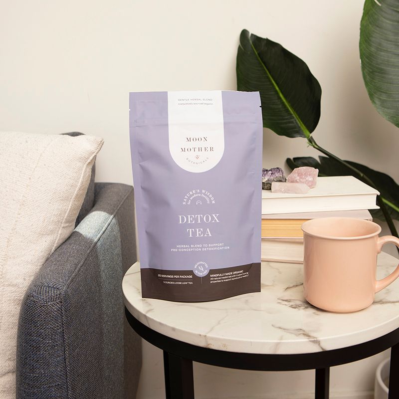 Detox Tea: Herbal Blend to Support Pre-Conception Detoxification- Made with Organic and Wildcrafted Herbs