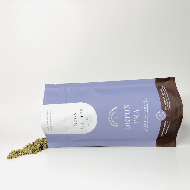 Detox Tea: Herbal Blend to Support Pre-Conception Detoxification- Made with Organic and Wildcrafted Herbs