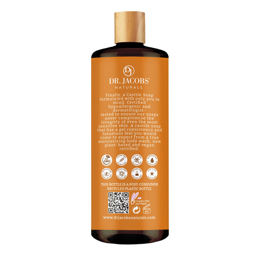 Orange & Ginger Pure Castile Body Wash