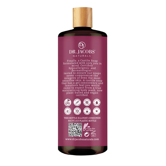 Rose Pure Castile Body Wash