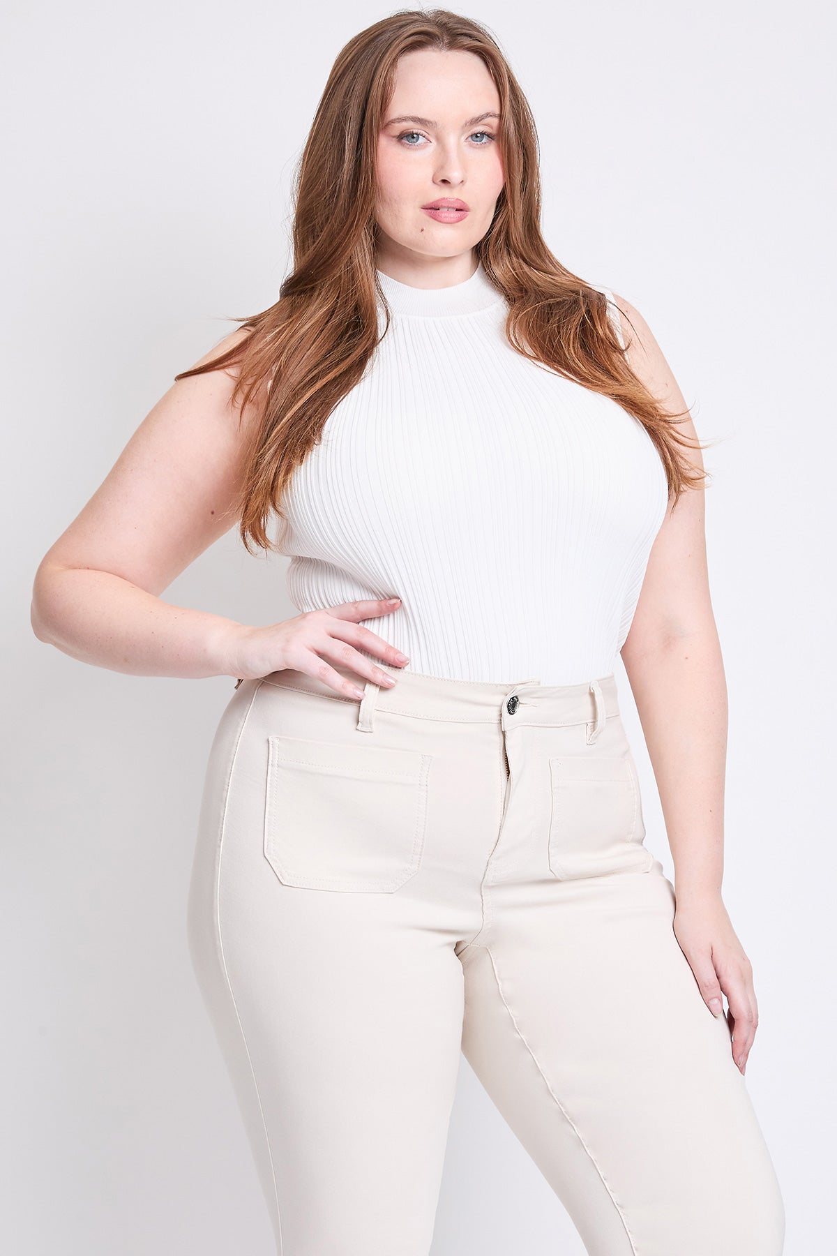 Hyperstretch Crop Straight Leg Pants