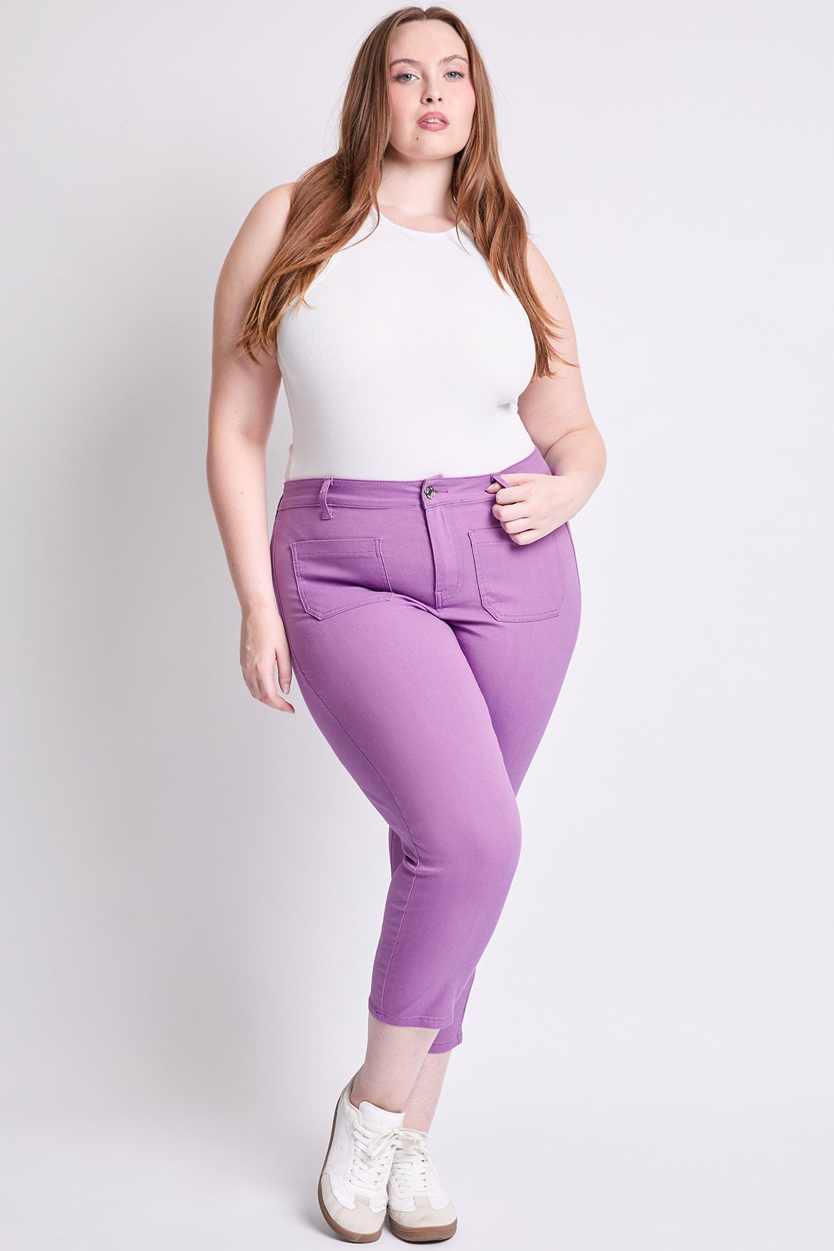 Hyperstretch Crop Straight Leg Pants