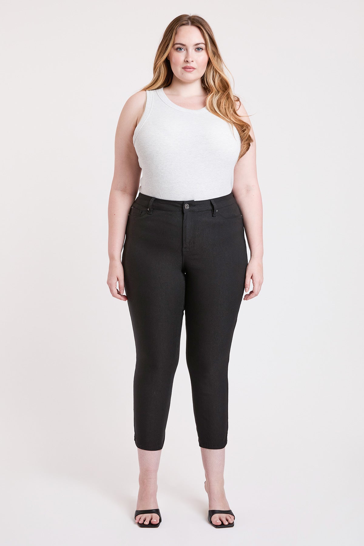 High Rise Hyperstetch Cropped Straight Pants