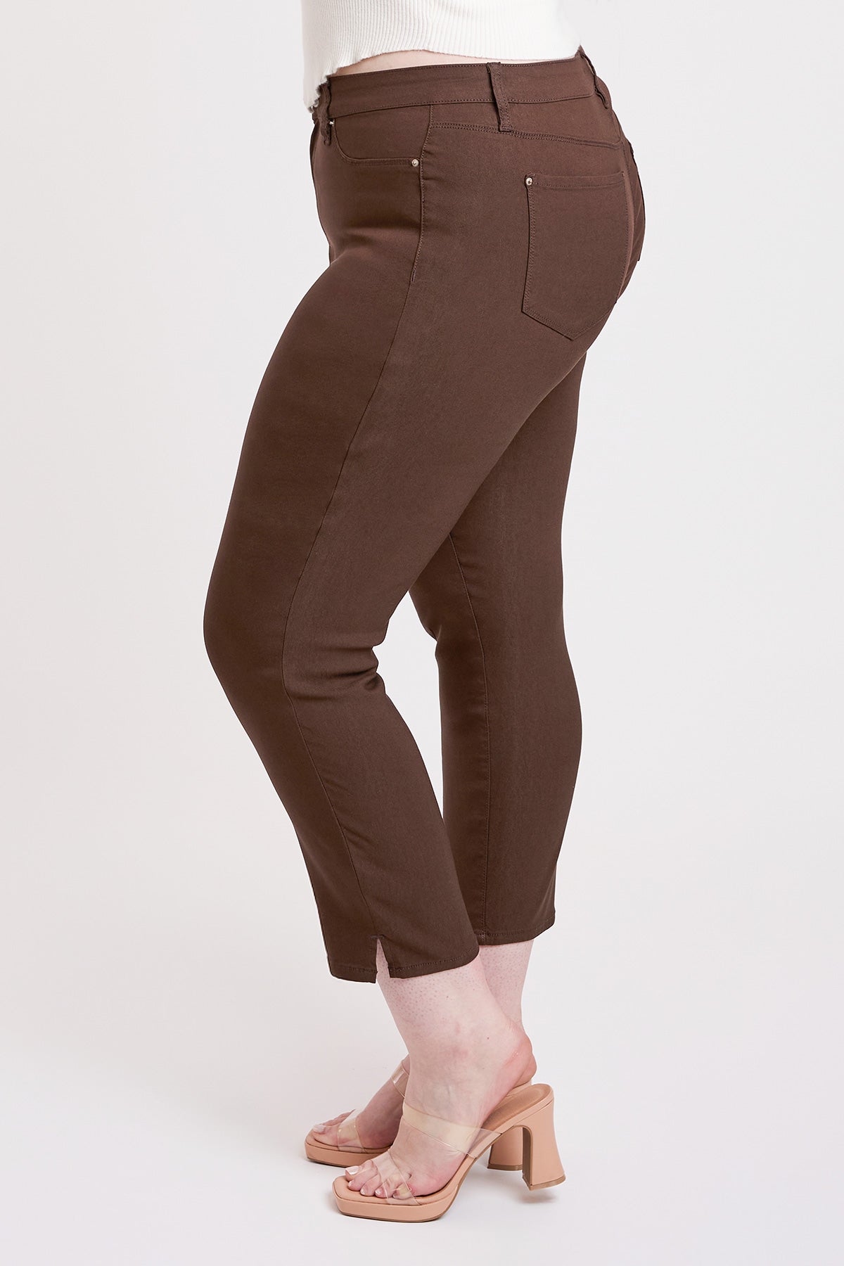 High Rise Hyperstetch Cropped Straight Pants