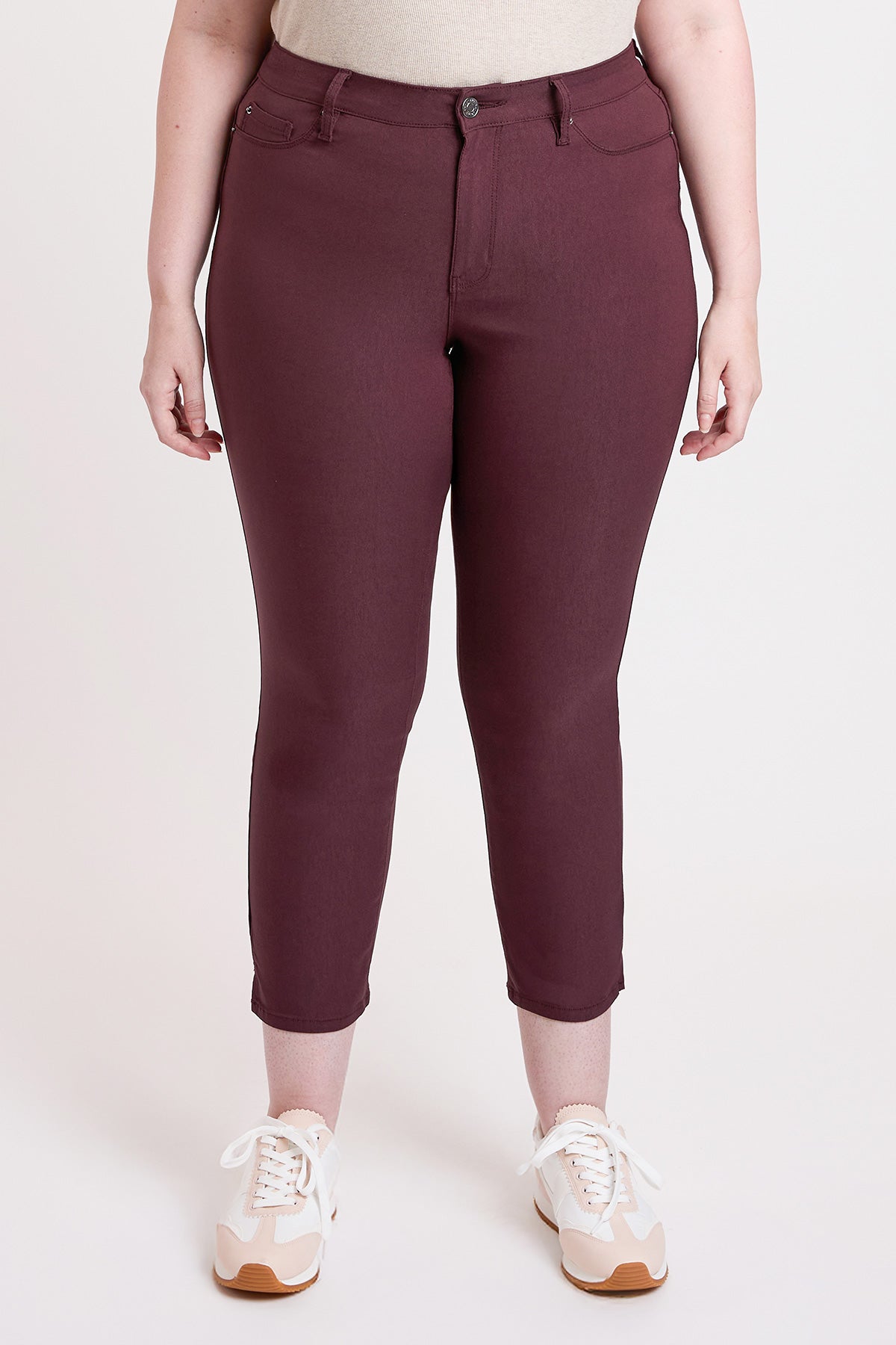 High Rise Hyperstetch Cropped Straight Pants