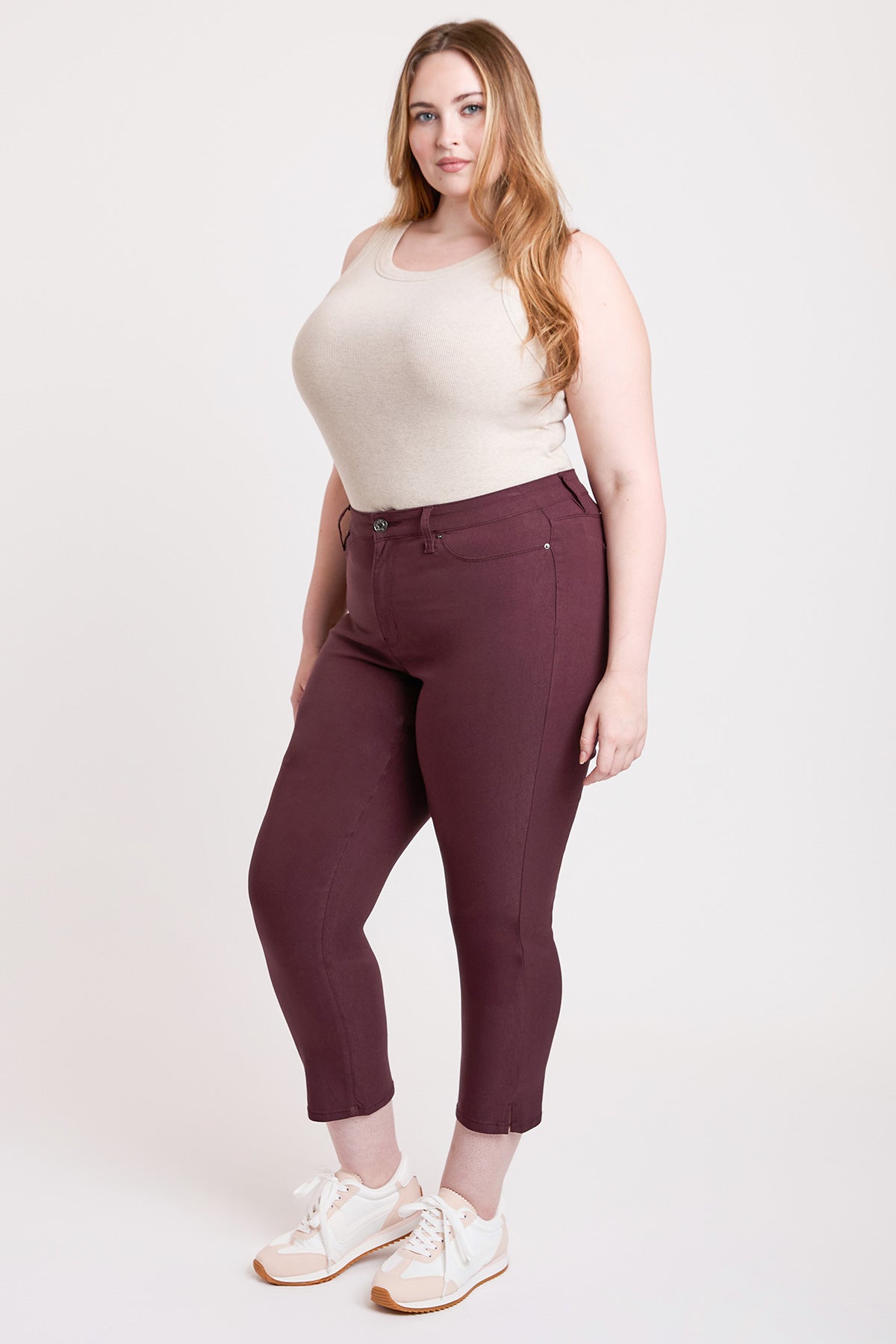 High Rise Hyperstetch Cropped Straight Pants