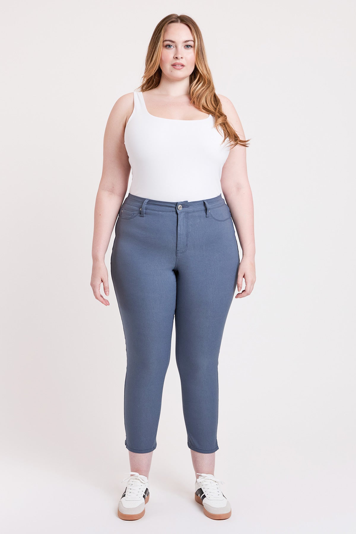 High Rise Hyperstetch Cropped Straight Pants