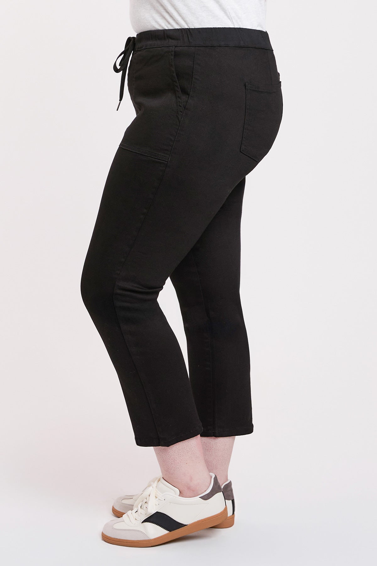 High Rise Pull On Straight Leg Jogger