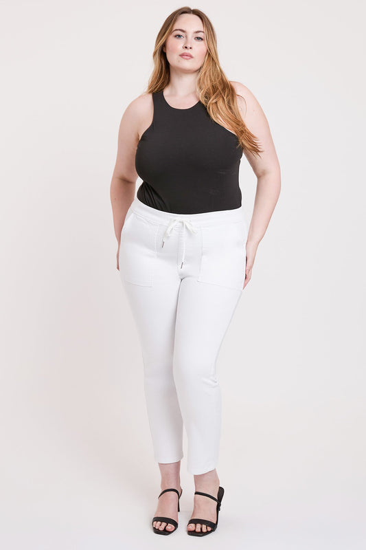 High Rise Pull On Straight Leg Jogger