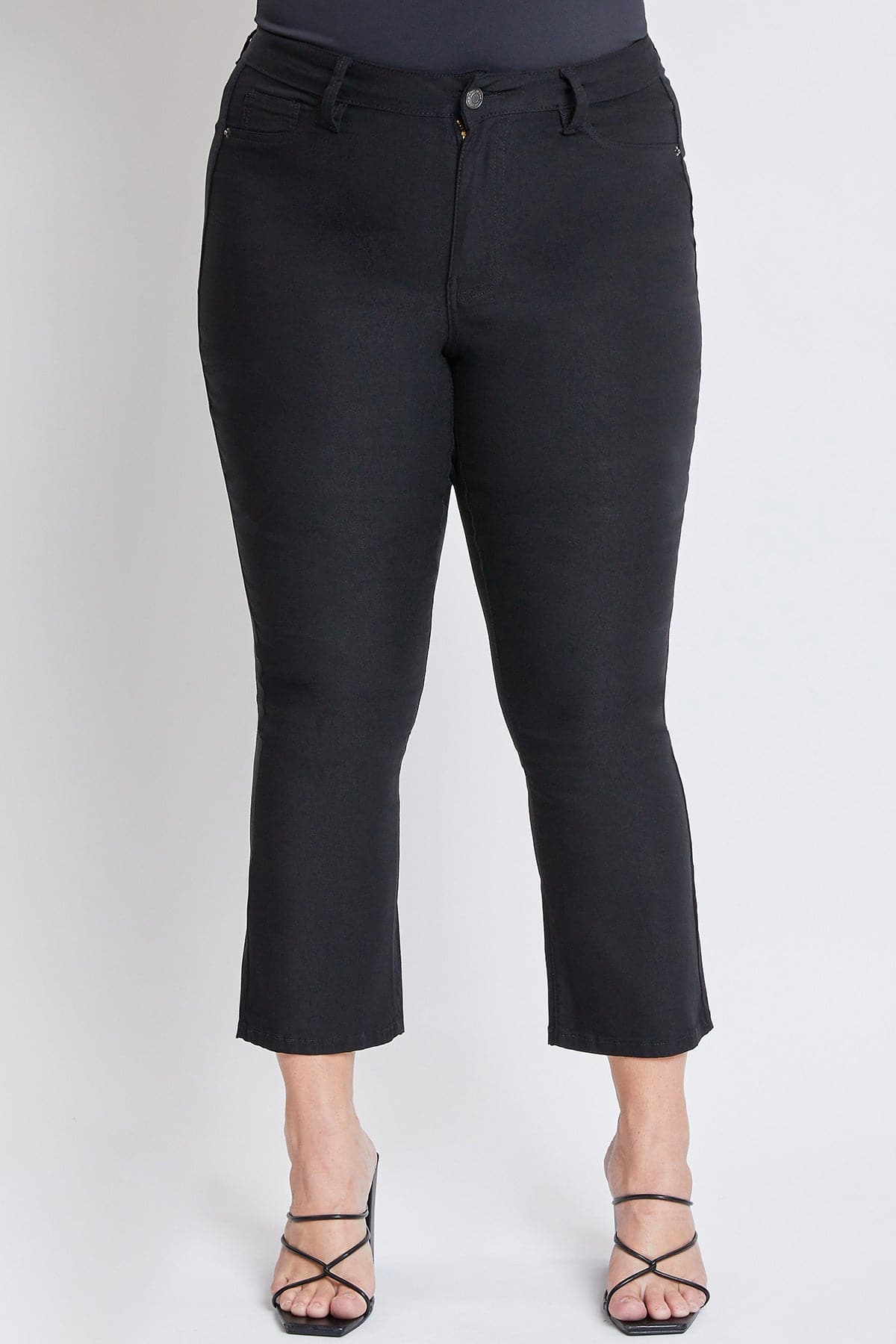 Hyperstretch Cropped Kick Flare Pants