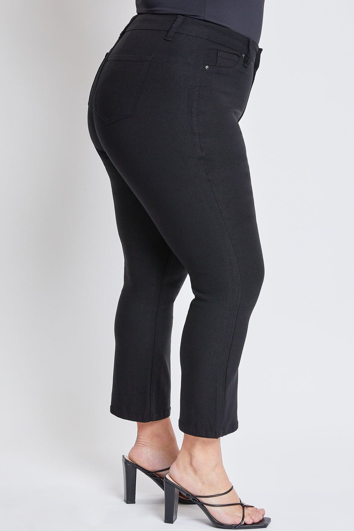 Hyperstretch Cropped Kick Flare Pants
