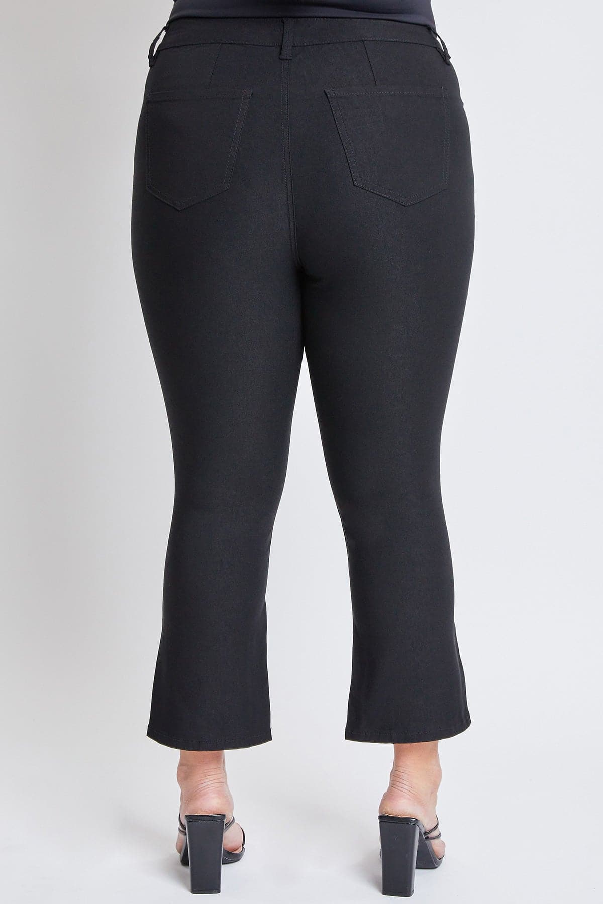 Hyperstretch Cropped Kick Flare Pants