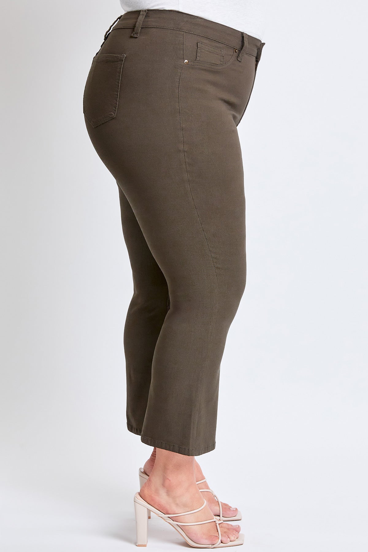 Hyperstretch Cropped Kick Flare Pants